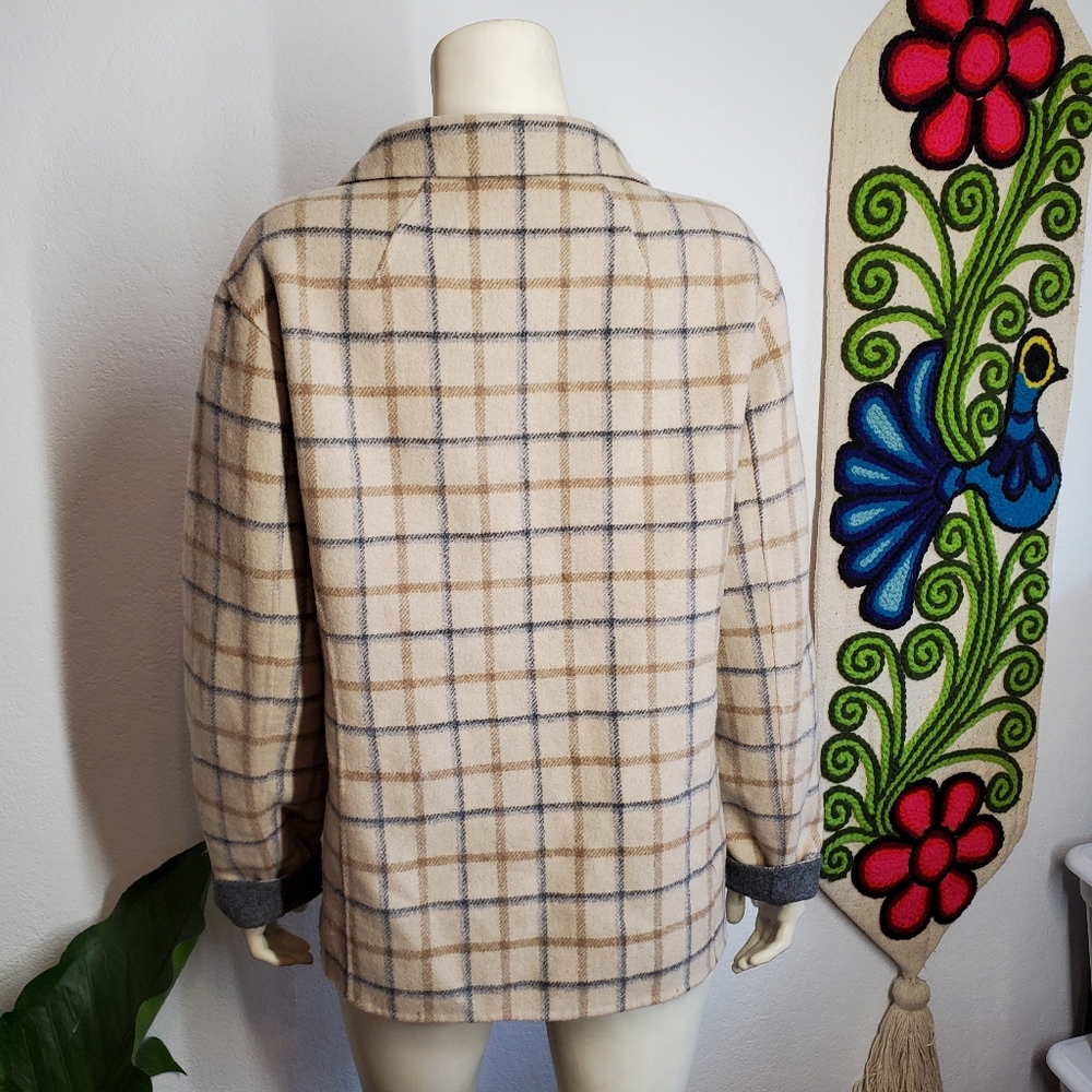 Pendleton Reversible Plaid Jacket Wool - image 5